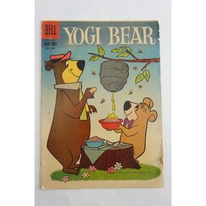 Dell‎ Yogi Bear Comic Book No 1067 Dec-Feb 1959 Hanna-Barbera Fair Silver Age
